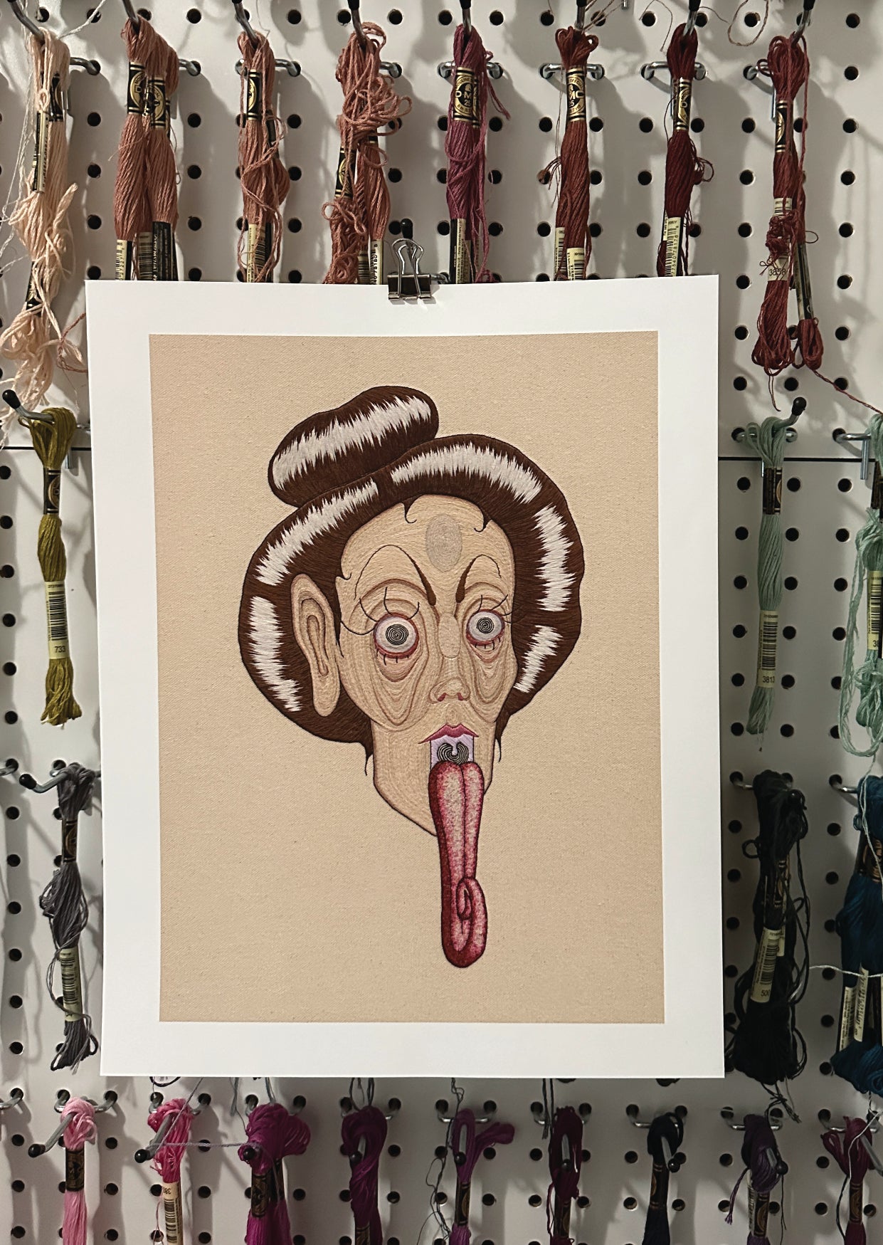A lady of class and distinction in beige