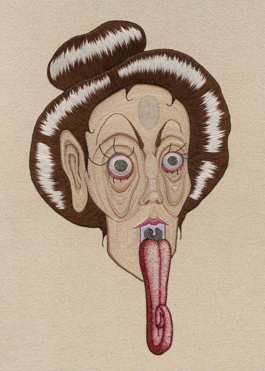 A lady of class and distinction in beige