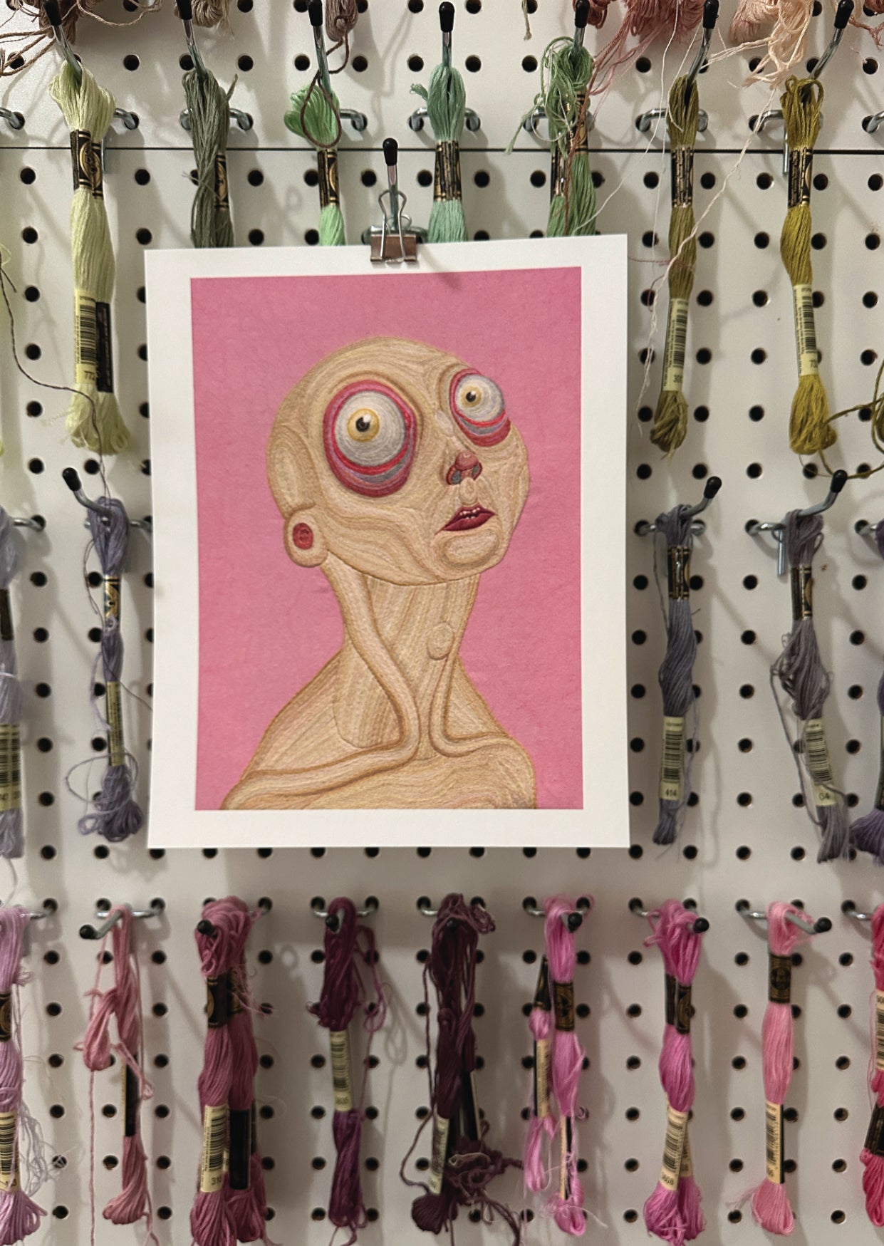 A gentleman of class and distinction on pink